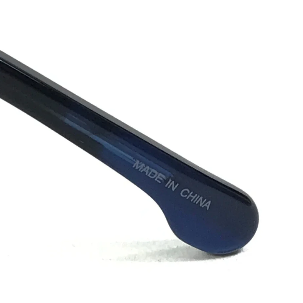 Carrera Eyeglasses Frames 310 38I Transparent Blue Horn Round Full Rim 48-21-145